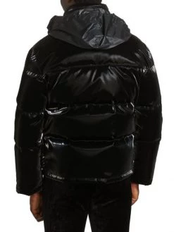 Saint Laurent Doudoune Glossy Puffer Jacket For Men -Saint Laurent Sales Store unnamed file 1658