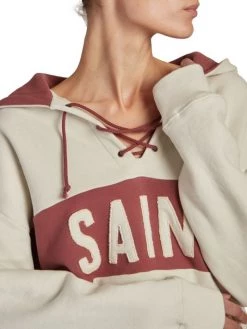 Saint Laurent Logo Boxy Lace-Up Hoodie -Saint Laurent Sales Store unnamed file 1666