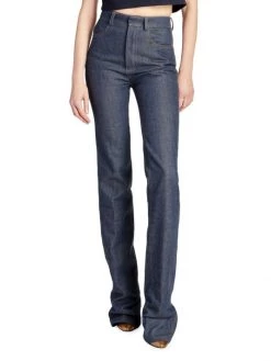 Saint Laurent Denim Bootcut Pants -Saint Laurent Sales Store unnamed file 1669