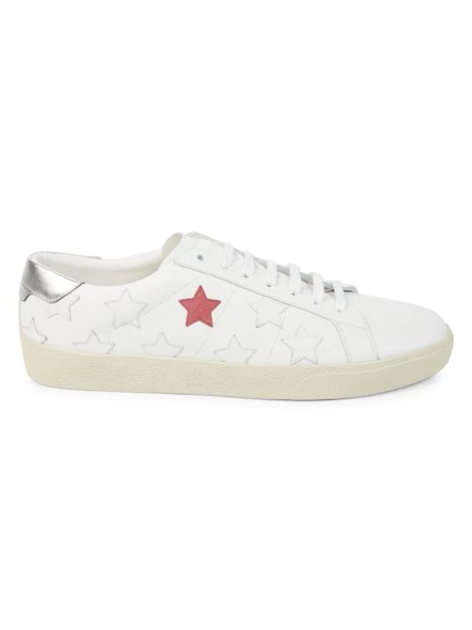Saint Laurent California Star Low-Top Sneakers For Men 3 Saint Laurent California Star Low-Top Sneakers For Men