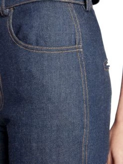 Saint Laurent Denim Bootcut Pants -Saint Laurent Sales Store unnamed file 1672