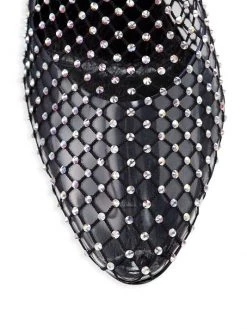 Saint Laurent Koller Rhinestone Mesh Boots -Saint Laurent Sales Store unnamed file 1694