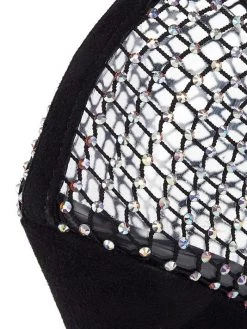 Saint Laurent Koller Rhinestone Mesh Boots -Saint Laurent Sales Store unnamed file 1695