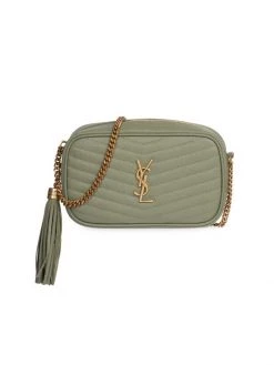 Saint Laurent Mini Lou Matelassé Leather Camera Bag