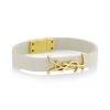 Saint Laurent Goldtone Leather Logo Bracelet 2 Saint Laurent Goldtone Leather Logo Bracelet -Saint Laurent Sales Store unnamed file 1707