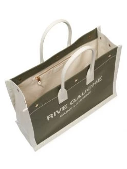 Saint Laurent Small Rive Gauche Canvas Tote 8 Saint Laurent Small Rive Gauche Canvas Tote -Saint Laurent Sales Store unnamed file 1748