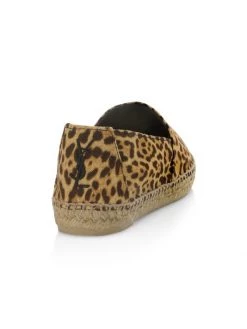 Saint Laurent Leopard-Print Canvas Espadrilles -Saint Laurent Sales Store unnamed file 175