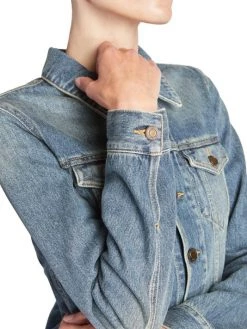 Saint Laurent Classic Denim Jacket -Saint Laurent Sales Store unnamed file 1755