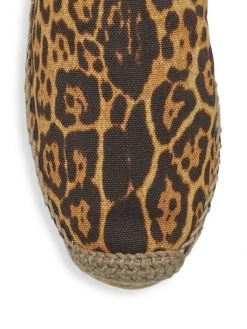 Saint Laurent Leopard-Print Canvas Espadrilles -Saint Laurent Sales Store unnamed file 176