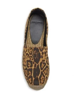 Saint Laurent Leopard-Print Canvas Espadrilles -Saint Laurent Sales Store unnamed file 177