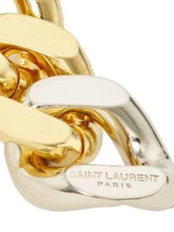 Saint Laurent 3 Curb Chain-Links Earrings -Saint Laurent Sales Store unnamed file 1782