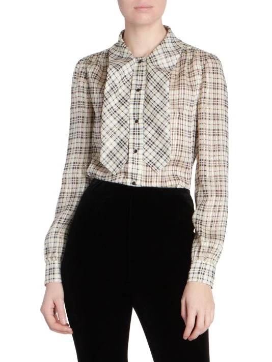 Saint Laurent Tieneck Silk Top 4 Saint Laurent Tieneck Silk Top - Image 3