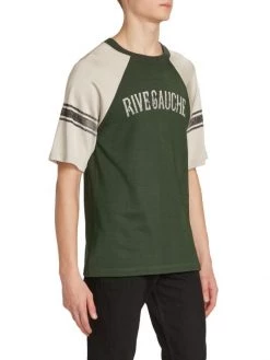 Saint Laurent Logo Cotton T-Shirt For Men -Saint Laurent Sales Store unnamed file 1824