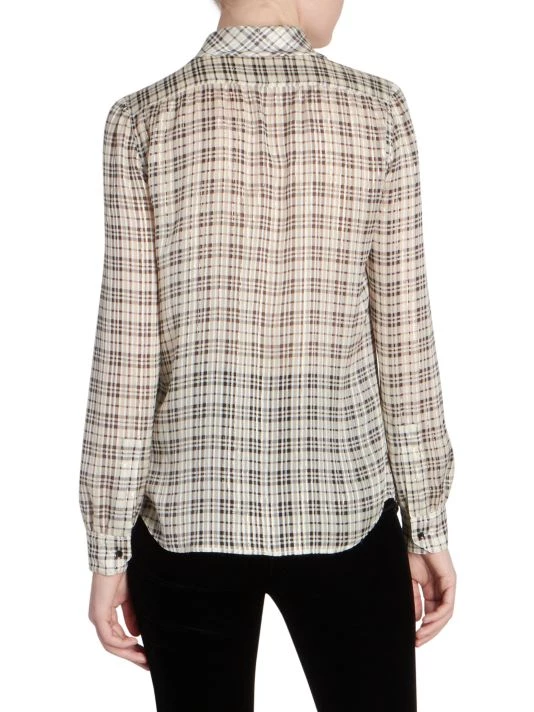 Saint Laurent Tieneck Silk Top 6 Saint Laurent Tieneck Silk Top - Image 5
