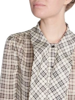 Saint Laurent Tieneck Silk Top 14 Saint Laurent Tieneck Silk Top -Saint Laurent Sales Store unnamed file 185