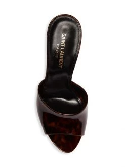 Saint Laurent Sexy Patent Leather Mules -Saint Laurent Sales Store unnamed file 1871