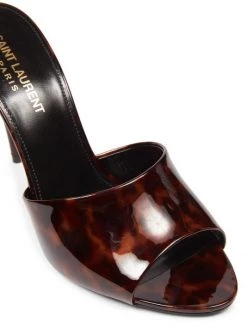 Saint Laurent Sexy Patent Leather Mules -Saint Laurent Sales Store unnamed file 1872