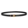 Saint Laurent Stacked-Loop Leather Belt -Saint Laurent Sales Store unnamed file 1873