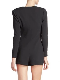 Saint Laurent Embellished Zip Romper -Saint Laurent Sales Store unnamed file 1884