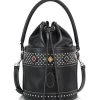 Saint Laurent Small Embellished Leather Bucket Bag 2 Saint Laurent Small Embellished Leather Bucket Bag -Saint Laurent Sales Store unnamed file 1909