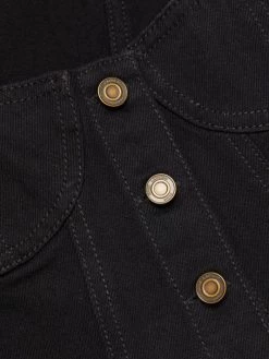 Saint Laurent Strapless Denim Minidress -Saint Laurent Sales Store unnamed file 1946