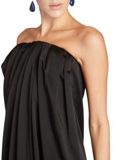 Saint Laurent Draped Strapless Gown -Saint Laurent Sales Store unnamed file 1960