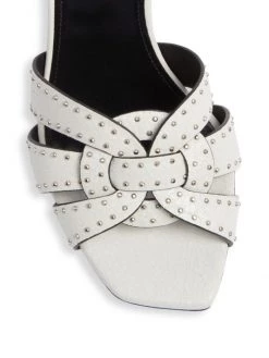 Saint Laurent Tribute Studded Leather Stiletto Sandals 11 Saint Laurent Tribute Studded Leather Stiletto Sandals -Saint Laurent Sales Store unnamed file 1964