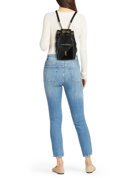 Saint Laurent Jamie Leather-Suede Backpack 4 Saint Laurent Jamie Leather-Suede Backpack - Image 2