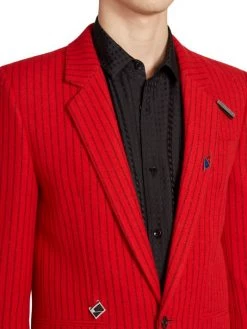 Saint Laurent Pinstriped Tailored Blazer For Men 13 Saint Laurent Pinstriped Tailored Blazer For Men -Saint Laurent Sales Store unnamed file 198