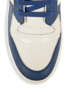 Saint Laurent SL24 Leather High-Top Sneakers For Men -Saint Laurent Sales Store unnamed file 1980