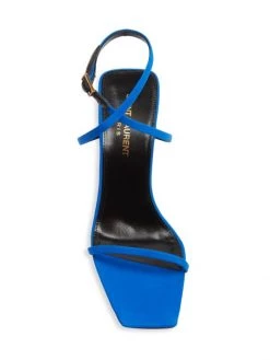 Saint Laurent Silk High-Heel Sandals 12 Saint Laurent Silk High-Heel Sandals -Saint Laurent Sales Store unnamed file 1986