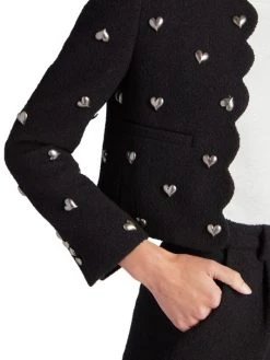 Saint Laurent Heart Scalloped Jacket -Saint Laurent Sales Store unnamed file 1993