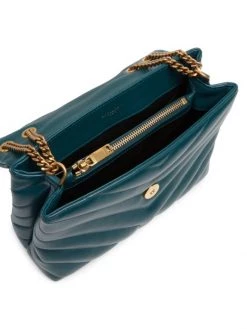 Saint Laurent Small Loulou Matelassé Leather Shoulder Bag Medium Blue -Saint Laurent Sales Store unnamed file 2