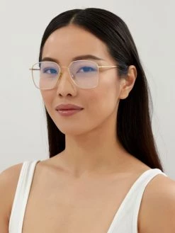 Saint Laurent Metal 55MM Square Eyeglasses -Saint Laurent Sales Store unnamed file 2000