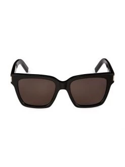 Saint Laurent 54MM Rectangular Sunglasses