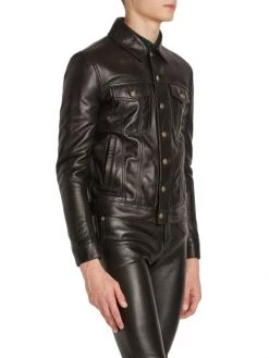 Saint Laurent Classic Leather Jacket For Men 11 Saint Laurent Classic Leather Jacket For Men -Saint Laurent Sales Store unnamed file 2031