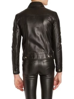 Saint Laurent Classic Leather Jacket For Men 12 Saint Laurent Classic Leather Jacket For Men -Saint Laurent Sales Store unnamed file 2032