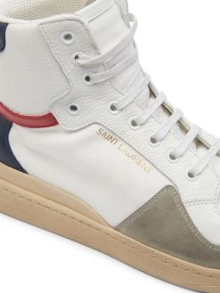 Saint Laurent SL/24 Leather & Suede High-Tops For Men -Saint Laurent Sales Store unnamed file 204