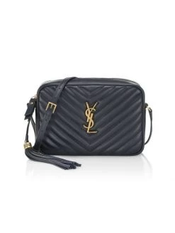 Saint Laurent Medium Lou Matelassé Leather Camera Bag Marine -Saint Laurent Sales Store unnamed file 2056