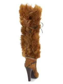 Saint Laurent Koller T. Kaiser Shearling Over-The-Knee Boots -Saint Laurent Sales Store unnamed file 207
