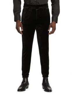Saint Laurent Velour Tapered Joggers For Men -Saint Laurent Sales Store unnamed file 2070