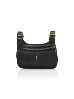 Saint Laurent Small Charlie Leather Shoulder Bag