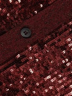 Saint Laurent Sequined Polo Shirt For Men -Saint Laurent Sales Store unnamed file 2099