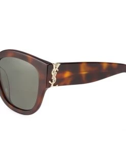 Saint Laurent Monogram Acetate 56MM Cat Eye Sunglasses -Saint Laurent Sales Store unnamed file 2170