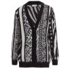 Saint Laurent Animal-Print Mohair Cardigan For Men -Saint Laurent Sales Store unnamed file 2175