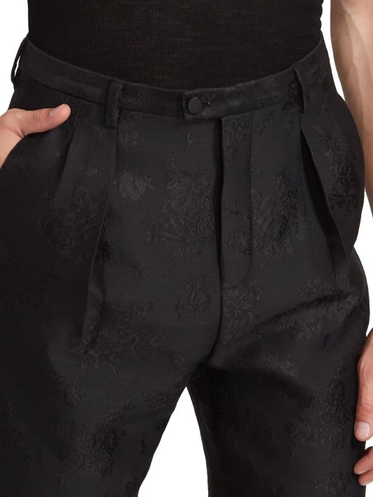 Saint Laurent Paisley Silk Shorts For Men 8 Saint Laurent Paisley Silk Shorts For Men - Image 6