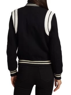 Saint Laurent Teddy Bomber Jacket -Saint Laurent Sales Store unnamed file 2210