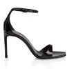 Saint Laurent Bea Patent Leather Anke-Strap Sandals -Saint Laurent Sales Store unnamed file 2213