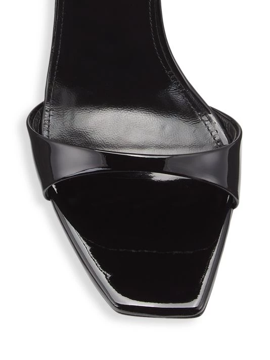 Saint Laurent Bea Patent Leather Anke-Strap Sandals 6 Saint Laurent Bea Patent Leather Anke-Strap Sandals - Image 4