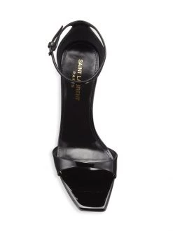 Saint Laurent Bea Patent Leather Anke-Strap Sandals 12 Saint Laurent Bea Patent Leather Anke-Strap Sandals -Saint Laurent Sales Store unnamed file 2217